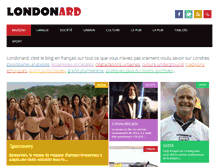 Tablet Screenshot of londonard.com